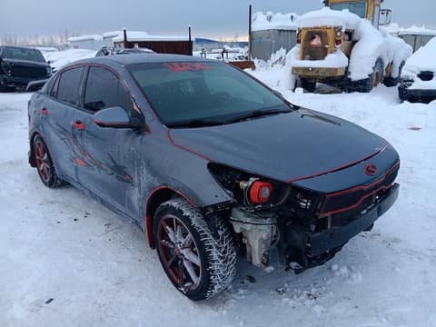 2020 Kia Rio, VIN 3KPA24AD9LE307931. Фото 4 из 6 с аукциона Copart. Каталог авто из США OpenDataCar.