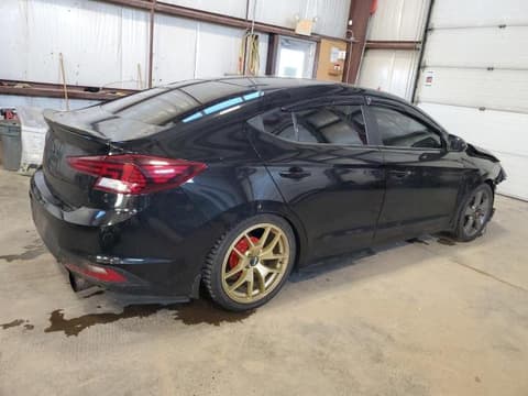 2020 Hyundai Elantra, VIN KMHD74LFXLU108784. Фото 3 з 6 з аукціону Copart. Каталог авто зі США OpenDataCar.