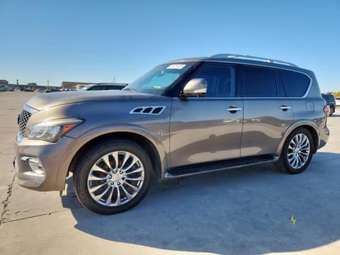 2017 Infiniti QX80, VIN JN8AZ2NF4H9640436. Фото 1 з 6 з аукціону Copart. Каталог авто зі США OpenDataCar.