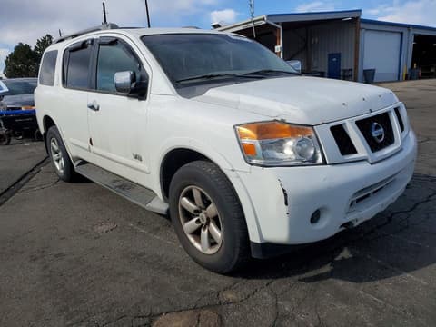 2008 Nissan Armada, VIN 5N1AA08C48N617489. Photo 4 of 6 from Copart auction. OpenDataCar US salvage catalog.