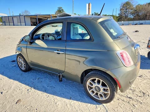 2012 Fiat 500, VIN 3C3CFFAR8CT105246. Фото 2 з 6 з аукціону Copart. Каталог авто зі США OpenDataCar.