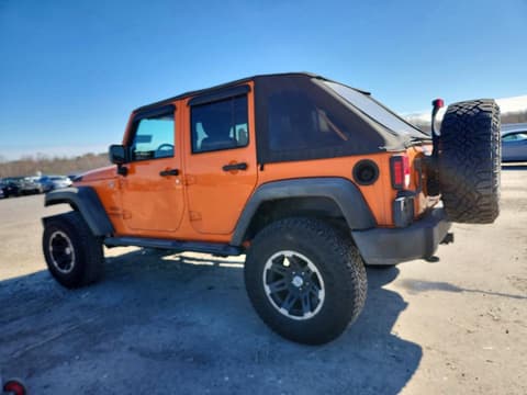 2012 Jeep Wrangler Unlimited, VIN 1C4BJWDGXCL148868. Фото 2 з 6 з аукціону Copart. Каталог авто зі США OpenDataCar.