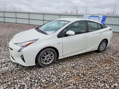 2016 Toyota Prius, VIN JTDKBRFU5G3015930. Фото 1 з 6 з аукціону Copart. Каталог авто зі США OpenDataCar.