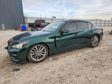 2018 Infiniti Q50, VIN JN1EV7AP8JM363591. Фото 1 з 6 з аукціону Copart. Каталог авто зі США OpenDataCar.