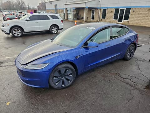 2025 Tesla Model 3, VIN 5YJ3E1EB2SF906265. Фото 1 з 6 з аукціону Copart. Каталог авто зі США OpenDataCar.