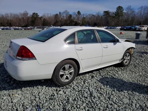 2012 Chevrolet Impala, VIN 2G1WF5E34C1166287. Фото 3 з 6 з аукціону Copart. Каталог авто зі США OpenDataCar.