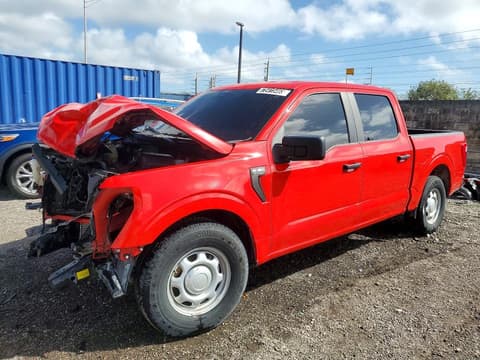 2021 Ford F-150 Lightning, VIN 1FTEW1CP3MKF05771. Фото 1 з 6 з аукціону Copart. Каталог авто зі США OpenDataCar.