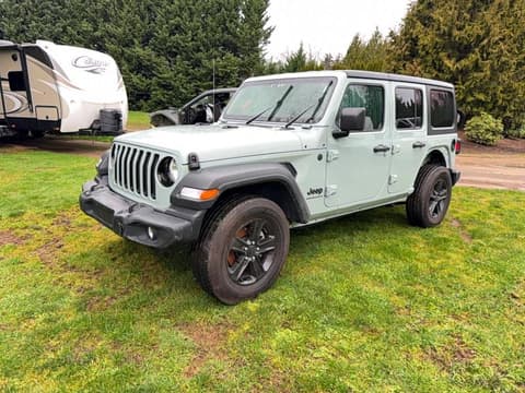 2023 Jeep Wrangler, VIN 1C4HJXDG4PW675650. Фото 2 из 6 с аукциона Copart. Каталог авто из США OpenDataCar.