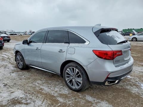 2017 Acura MDX, VIN 5J8YD4H53HL003114. Фото 2 з 6 з аукціону Copart. Каталог авто зі США OpenDataCar.