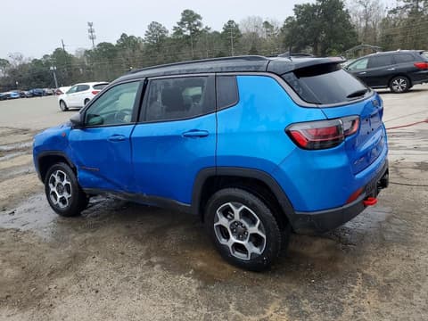 2022 Jeep Compass, VIN 3C4NJDDBXNT152318. Фото 2 з 6 з аукціону Copart. Каталог авто зі США OpenDataCar.