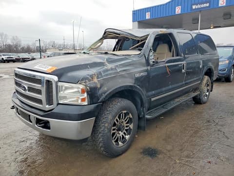2005 Ford Excursion, VIN 1FMSU43P25ED45386. Photo 1 of 6 from Copart auction. OpenDataCar US salvage catalog.