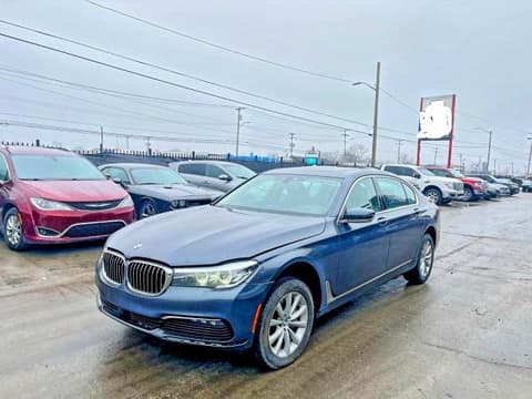 2018 Bmw 7 Series, VIN WBA7E4C54JGV23896. Фото 2 з 6 з аукціону Copart. Каталог авто зі США OpenDataCar.