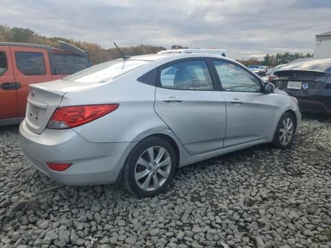 2013 Hyundai Accent, VIN KMHCU4AE0DU440698. Фото 3 з 6 з аукціону Copart. Каталог авто зі США OpenDataCar.