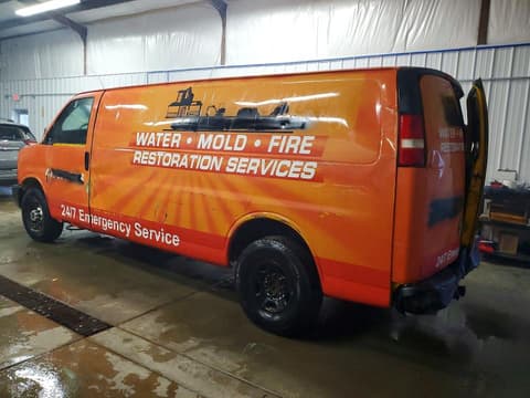 2010 Gmc Savana 3500, VIN 1GT2GUBA9A1901459. Zdjęcie 2 z 6 z aukcji Copart. Katalog aut z USA OpenDataCar.