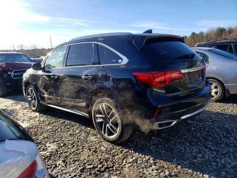 2017 Acura MDX, VIN 5FRYD4H88HB042792. Фото 2 з 6 з аукціону Copart. Каталог авто зі США OpenDataCar.