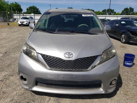 2012 Toyota Sienna, VIN 5TDJK3DC9CS046772. Фото 5 з 6 з аукціону Copart. Каталог авто зі США OpenDataCar.