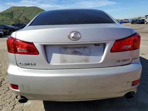 2006 Lexus IS 250, VIN JTHBK262762008468. Фото 6 з 6 з аукціону Copart. Каталог авто зі США OpenDataCar.