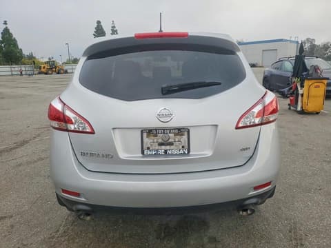 2012 Nissan Murano, VIN JN8AZ1MW2CW213696. Фото 6 з 6 з аукціону Copart. Каталог авто зі США OpenDataCar.