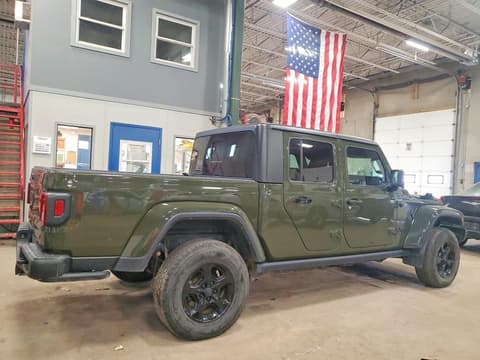 2021 Jeep Gladiator, VIN 1C6HJTAG2ML584135. Фото 3 з 6 з аукціону Copart. Каталог авто зі США OpenDataCar.