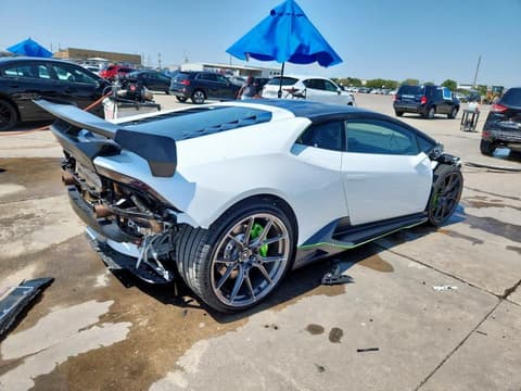 2021 Lamborghini Huracan, VIN ZHWUF5ZF3MLA17040. Фото 3 из 6 с аукциона Copart. Каталог авто из США OpenDataCar.