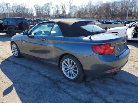 2016 Bmw 2 Series, VIN WBA1L9C5XGV325515. Фото 2 з 6 з аукціону Copart. Каталог авто зі США OpenDataCar.