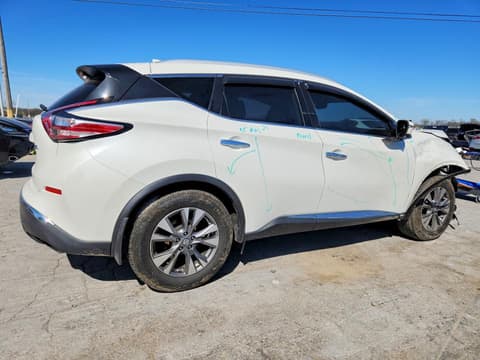 2017 Nissan Murano, VIN 5N1AZ2MG6HN199546. Фото 3 з 6 з аукціону Copart. Каталог авто зі США OpenDataCar.