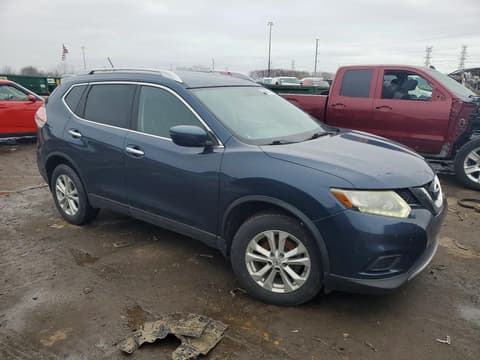 2016 Nissan Rogue, VIN KNMAT2MT5GP599104. Фото 4 з 6 з аукціону Copart. Каталог авто зі США OpenDataCar.