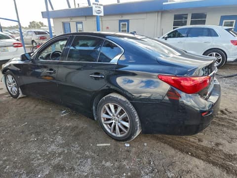 2015 Infiniti Q50, VIN JN1BV7AP5FM334933. Zdjęcie 2 z 6 z aukcji Copart. Katalog aut z USA OpenDataCar.