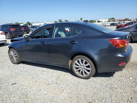 2007 Lexus IS, VIN JTHCK262672013635. Фото 2 з 6 з аукціону Copart. Каталог авто зі США OpenDataCar.