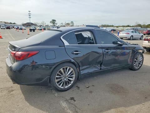 2018 Infiniti Q50, VIN JN1EV7AR2JM432499. Фото 3 з 6 з аукціону Copart. Каталог авто зі США OpenDataCar.