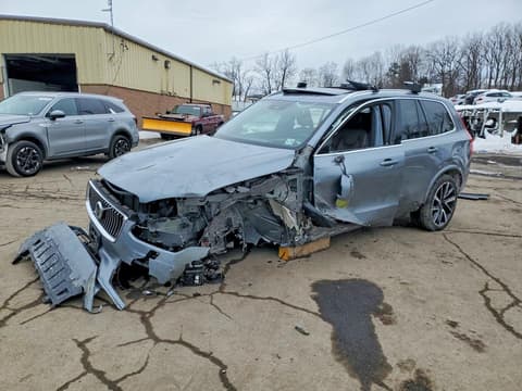 2020 Volvo XC90, VIN YV4A22PK9L1593645. Photo 1 of 6 from Copart auction. OpenDataCar US salvage catalog.
