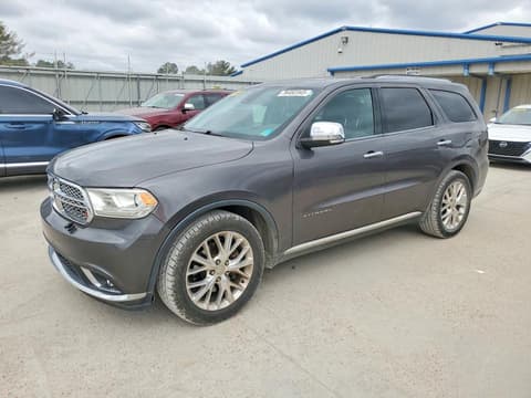 2014 Dodge Durango, VIN 1C4SDHET0EC596599. Фото 1 з 6 з аукціону Copart. Каталог авто зі США OpenDataCar.