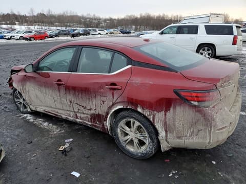 2020 Nissan Sentra, VIN 3N1AB8CV8LY263841. Фото 2 з 6 з аукціону Copart. Каталог авто зі США OpenDataCar.