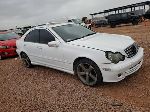 2007 Mercedes-benz C-Class, VIN WDBRF54HX7A936939. Фото 4 з 6 з аукціону Copart. Каталог авто зі США OpenDataCar.