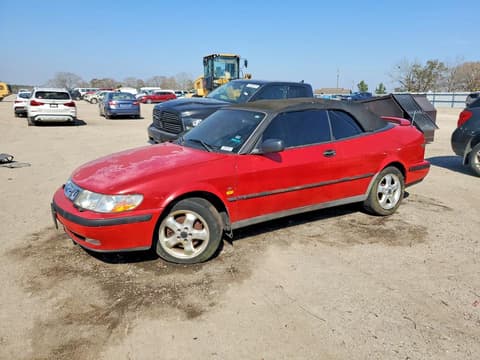 1999 Saab 9-3, VIN YS3DF78N8X7054875. Фото 1 з 6 з аукціону Copart. Каталог авто зі США OpenDataCar.