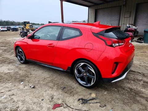 2019 Hyundai Veloster, VIN KMHTH6ABXKU013564. Фото 2 з 6 з аукціону Copart. Каталог авто зі США OpenDataCar.