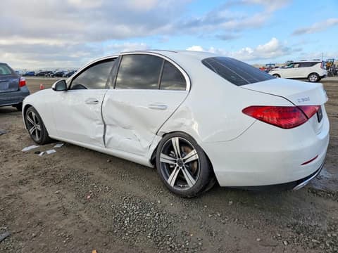 2022 Mercedes-benz C-Class, VIN W1KAF4GB4NR010024. Фото 2 з 6 з аукціону Copart. Каталог авто зі США OpenDataCar.