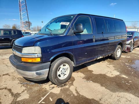 2007 Chevrolet Express 1500, VIN 1GNFG15Z371180363. Фото 1 з 6 з аукціону Copart. Каталог авто зі США OpenDataCar.
