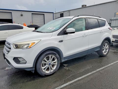 2018 Ford Escape, VIN 1FMCU0GD5JUA75017. Photo 1 of 6 from Copart auction. OpenDataCar US salvage catalog.