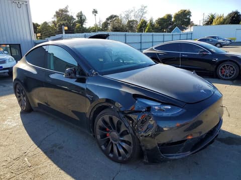 2023 Tesla Model Y, VIN 7SAYGDEF7PF712412. Фото 4 з 6 з аукціону Copart. Каталог авто зі США OpenDataCar.