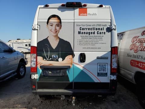 2023 Ram ProMaster 2500, VIN 3C6LRVDG6PE580158. Photo 6 of 6 from Copart auction. OpenDataCar US salvage catalog.