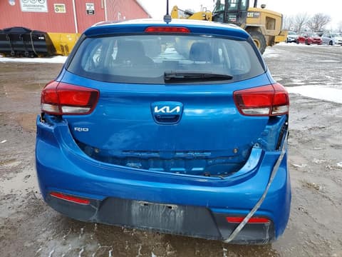2023 Kia Rio, VIN 3KPA25AD5PE534562. Photo 6 of 6 from Copart auction. OpenDataCar US salvage catalog.