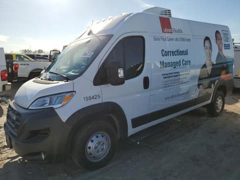 2023 Ram ProMaster 2500, VIN 3C6LRVDG6PE580158. Photo 1 of 6 from Copart auction. OpenDataCar US salvage catalog.