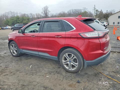 2017 Ford Edge, VIN 2FMPK4K97HBC51194. Фото 2 з 6 з аукціону Copart. Каталог авто зі США OpenDataCar.