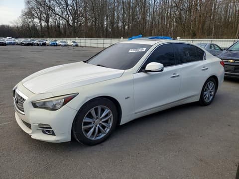 2017 Infiniti Q50, VIN JN1EV7AP7HM743628. Photo 1 of 6 from Copart auction. OpenDataCar US salvage catalog.