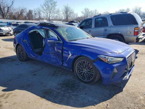 2019 Genesis G70, VIN KMTG34LA4KU016779. Фото 4 з 6 з аукціону Copart. Каталог авто зі США OpenDataCar.