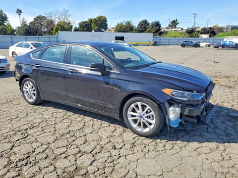 2020 Ford Fusion, VIN 3FA6P0MU1LR263661. Фото 4 з 6 з аукціону Copart. Каталог авто зі США OpenDataCar.