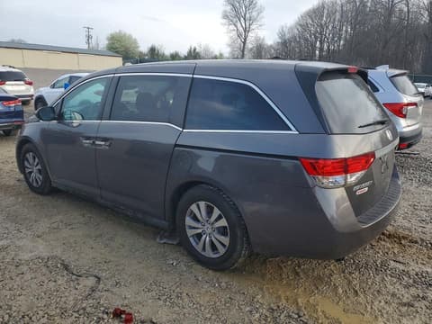 2017 Honda Odyssey, VIN 5FNRL5H37HB011407. Фото 2 з 6 з аукціону Copart. Каталог авто зі США OpenDataCar.