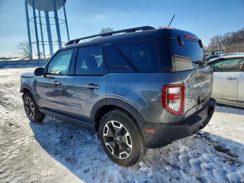 2024 Ford Bronco Sport, VIN 3FMCR9C67RRE58747. Фото 2 из 6 с аукциона Copart. Каталог авто из США OpenDataCar.