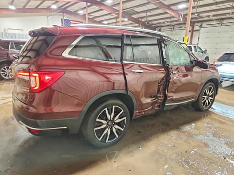 2021 Honda Pilot, VIN 5FNYF6H60MB034928. Фото 3 из 6 с аукциона Copart. Каталог авто из США OpenDataCar.
